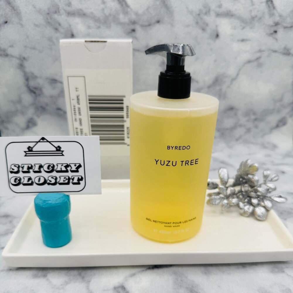 Byredo Skincare-Yuzu Tree Hand Wash,Refresh Cleansing Care-Full 450ml-BOXED-NEW
